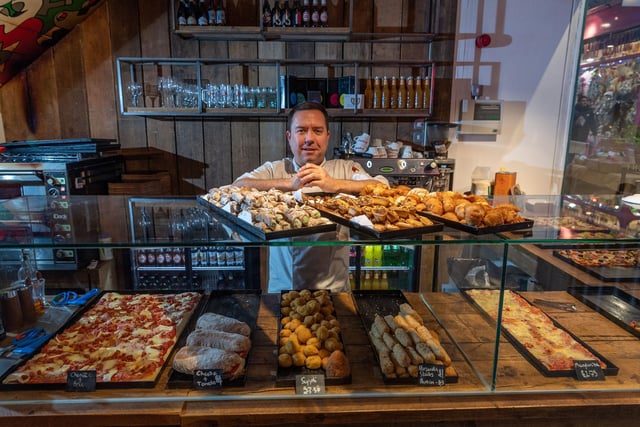 Simpacito offers authentic Italian street food, including pizza by the slice. One reviewer said: "I was born in Italy and this is real Italian food. So delicious and reasonably priced."