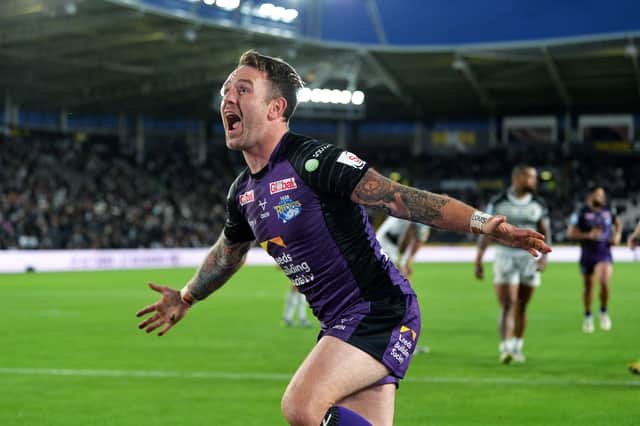 The return of Richie Myler within a couple of weeks is a “massive lift” for Leeds Rhinos. Picture: Jonathan Gawthorpe.
