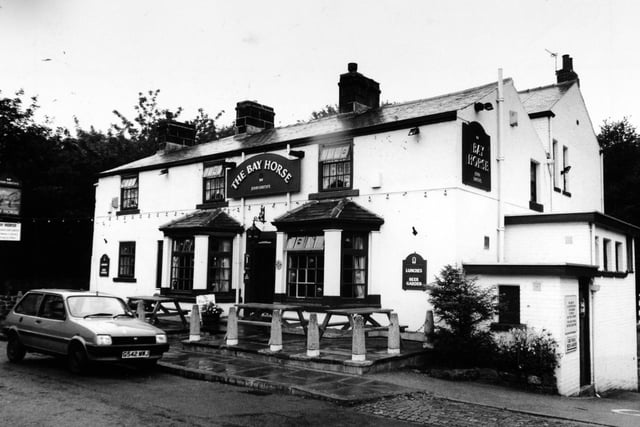 The Bay Horse on Parkside Road at Meanwood pictured in July 1992.