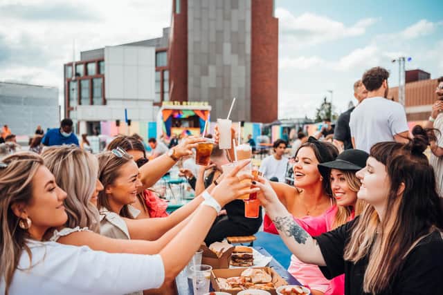 Leeds pop up, Multistories, proved to be an incredible addition to the city’s skyline last year. Photo: Multistories