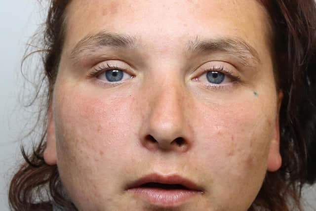 Terrialena Parkin was given an extended prison sentence of seven years for stabbing a student in the face with a broken bottle on Briggate, Leeds.