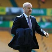 SACKED: Sunday's 2-0 defeat at Norwich City, above, proved Sean Dyche's last game in charge as Burnley boss.
Photo by Stephen Pond/Getty Images.