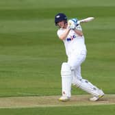 Key role: Yorkshire's England batsman Harry Brook scored vital runs in both innings to set up the win. (Photo by Michael Steele/Getty Images)