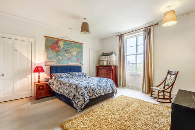 One of the bedrooms.