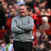 VOW: From Norwich City boss Dean Smith, above, pictured during Saturday's 3-2 defeat to Manchester United at Old Trafford.
Photo by PAUL ELLIS/AFP via Getty Images.