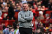 VOW: From Norwich City boss Dean Smith, above, pictured during Saturday's 3-2 defeat to Manchester United at Old Trafford.
Photo by PAUL ELLIS/AFP via Getty Images.