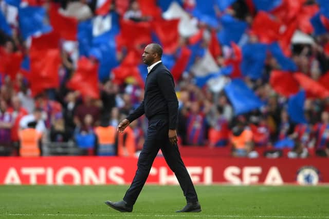FRESH CONCERN - Patrick Vieira will be without his captain when Crystal Palace visit Newcastle United, less than a week before hosting Leeds United. Pic: Getty