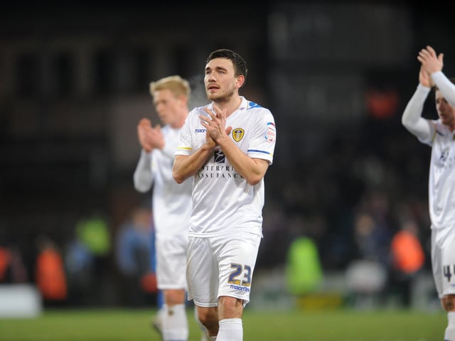 Goalscorer Robert Snodgrass applauds the travelling faithful at full-time.