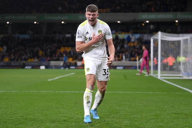 HUGE SUPPORT - Leeds United defender Charlie Cresswell says the support he and the Under 23s get from Whites fans can't be found elsewhere. Pic: Getty