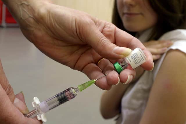 Health chiefs say it's "never too late" to get the jab. Pic: PA.