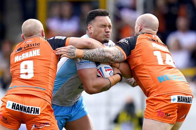 Leeds Rhinos' Zane Tetevano is suspened for the upcoming Super League game against Toulouse Olympique. Picture: Danny Lawson/PA Wire.