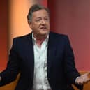 Piers Morgan appearing on the BBC1 current affairs programme, Sunday Morning.