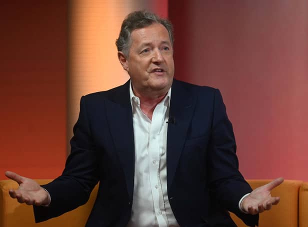 Piers Morgan appearing on the BBC1 current affairs programme, Sunday Morning.