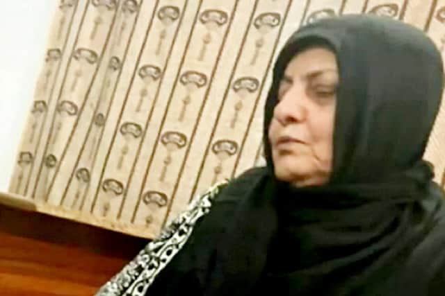 Yasmeen Kausar, 65, is suspected of having husband Mohammad Farooq, 65, killed by a 30-year-old handyman she had promised to bring back to Britain.
cc SWNS