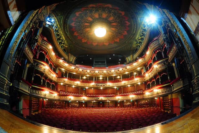 Pictured is the Leeds Grand Theatre auditorium. Photo: Simon Hulme