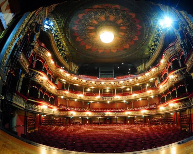Pictured is the Leeds Grand Theatre auditorium. Photo: Simon Hulme