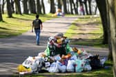 Thousands of people gathered at the park yesterday afternoon to mark April 20, known as the 4/20 celebrations. Picture: Simon Hulme.
