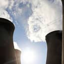 Steam rises from the eight cooling towers at the Ferrybridge power station near Leeds, in the north of England, 30 October 2006.