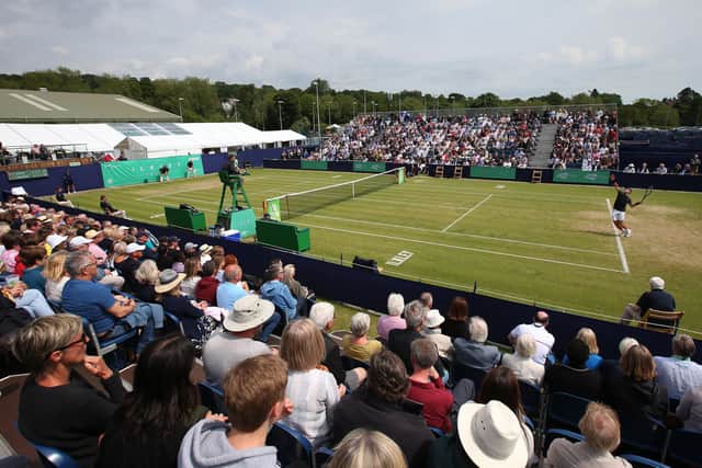 SEE YOU SOON: Spectators pictured during the Men’s Final at Ilkley Lawn Tennis & Squash Club June 2019 - the tournament returns again this summer. Picture: Alex Livesey/Getty Images