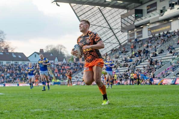 Greg Eden returns for Tigers against St Helens. Picture by Allan Mckenzie/SWpix.com.