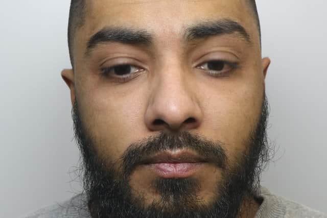 Sirfraz Ahmed was jailed for 28 months at Leeds Crown Court after pleading guilty to four counts of indecent assault against young girls.