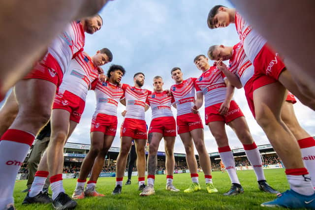 St Helens fielded a youthful side. (Picture: SWPix.com)