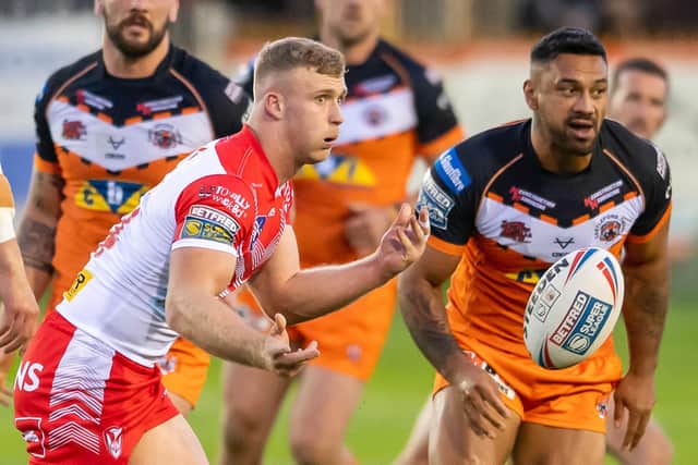 Joey Lussick was one of St Helens' senior players. (Picture: SWPix.com)