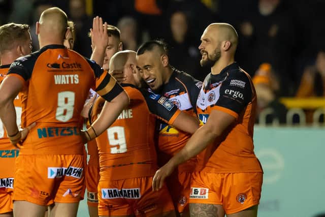 Castleford were too strong in the end. (Picture: SWPix.com)