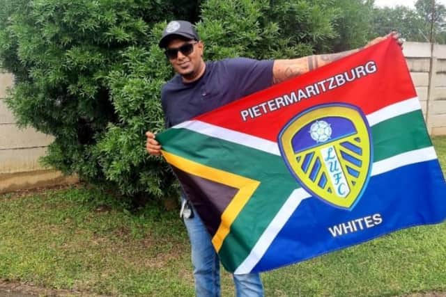 Austin Pillay, 34, has followed Leeds United for as long as he can remember - his dad also being a huge fan of the club.