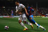 A DECADE ON: Leeds United's Robert Snodgrass, left, battles it out with Crystal Palace's Wilfried Zaha during the Championship clash between the Eagles and Whites at Selhurst Park of January 2012. Photo by Dan Istitene/Getty Images.