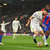 REMINDER: Leeds United have already beaten Crystal Palace this season via November's 1-0 victory at Elland Road in which Mateusz Klich, front, lined up for the Whites. Picture by Bruce Rollinson.