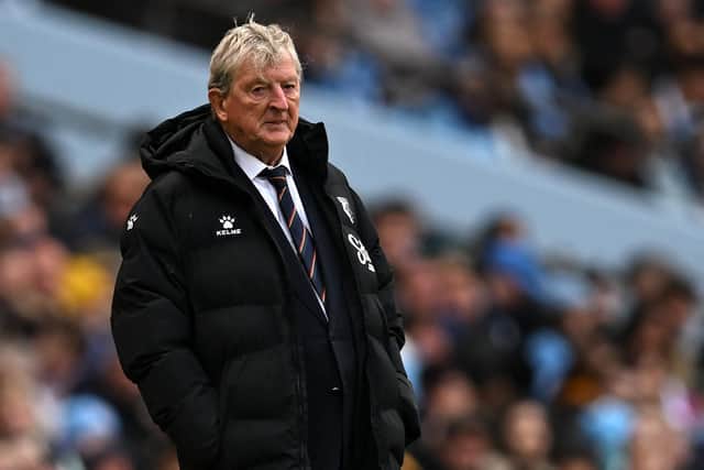 HEAVY REVERSE: For Watford and boss Roy Hodgson, above, pictured during Saturday's 5-1 defeat at Manchester City. Photo by Alex Livesey/Getty Images.