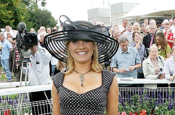 Actress Malandra Burrows attends the 49th Variety Club Race Day at Sandown race course on September 1, 2007 in London, England.