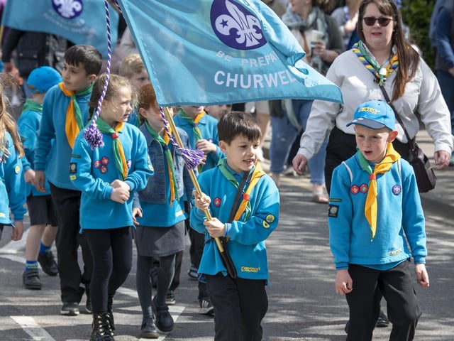 It was a chance once more for Morley to showcase its reputation as one of the country’s most patriotic towns.