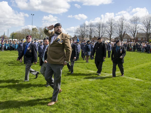 Pictured is Morley veteran Simon Brown.