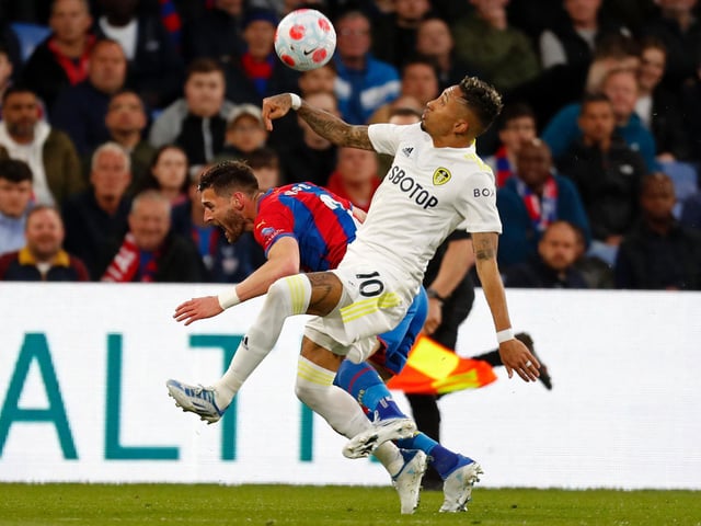 4 - Willing to try and get at Palace but had little in the way of service. Wasn't at his best when he did get the ball.
Photo by IAN KINGTON/AFP via Getty Images.