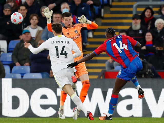 5 - Made some important defensive interventions but was a source of concern at times with his defending too.
Photo by IAN KINGTON/AFP via Getty Images.
