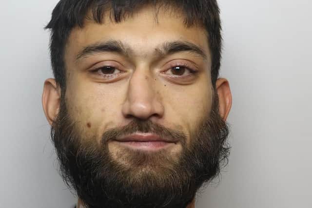 Suliman Shah was jailed for three years and ten months over an attack on a HMP Leeds officer who lost fingers when a cell door was slammed on his hand.