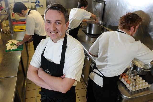 This year there are six Michelin-starred restaurants in the county.
They are ... Shaun Rankin at Grantley Hall, Ripon – North Yorkshire.
The Black Swan in Oldstead – North Yorkshire.
The Angel at Hetton – North Yorkshire.
The Star Inn in Harome – North Yorkshire.
The Pipe and Glass at Beverley – East Riding of Yorkshire.
Roots in York – North Yorkshire.
James Mackenzie, who owns the Pipe and Glass, is from Filey. Celebrity chef James Martin is from Malton.
Both chefs and Andrew Pern, who runs the Star at Harome, all went to what was Yorkshire Coast College in Scarborough.