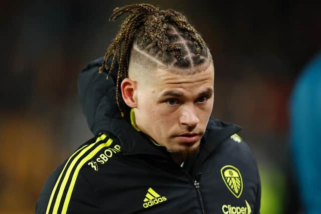 Leeds United midfielder Kalvin Phillips has been working back from a hamstring injury suffered in December. Pic: James Baylis.