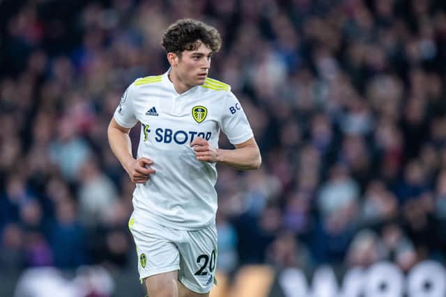 Leeds United attacker Dan James. Pic: Sebastian Frej.