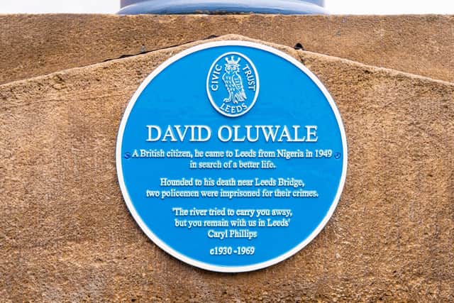 Police believe the plaque was taken sometime between 7.30pm and 10pm on Monday (Photo: James Hardisty)