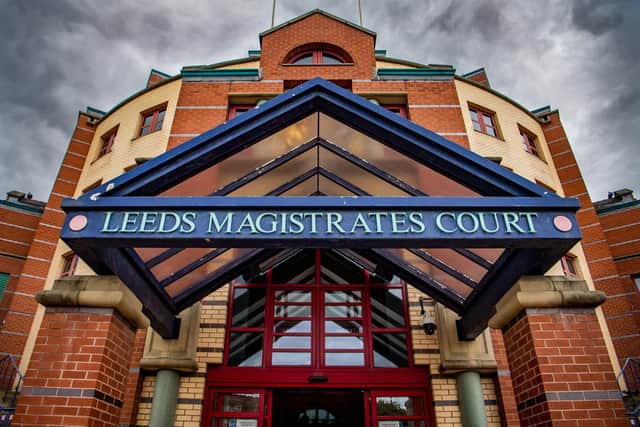 PC Alan Dudzinski pled guilty to the charges at Leeds Magistrates Court last month.