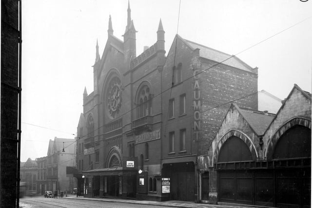 The Gaumont Cinema on Cookridge Street in 1946. It close in December 1961 and became a Bingo Hall until 1969. Was the Town & Country Club between 1992 and 2000 then Creation nightclub until February 2007.