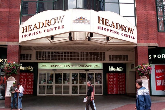 Were you shopping at the Headrow Shopping Centre?