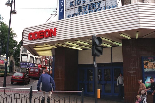 The Odeon boasted five screens for 'the best choice in big screen entertainment.'