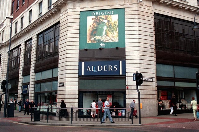 Allders department store pictured during its nine year stint. Closed down in May 2005.