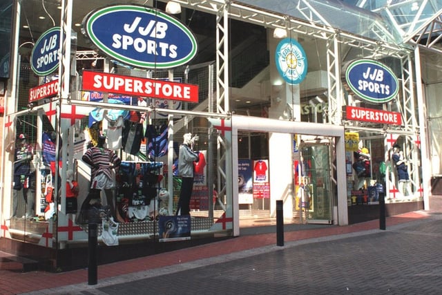 Were you a regular here at the back end of the 1990s? JJB Sports.
