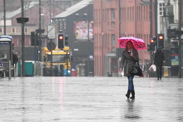 Sunday is expected to be a washout in Leeds (Photo: SWNS)