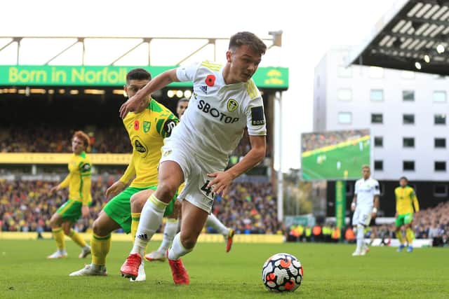 STARTING: Jamie Shackleton for Leeds United's under-23s at Arsenal.
Photo by Stephen Pond/Getty Images.